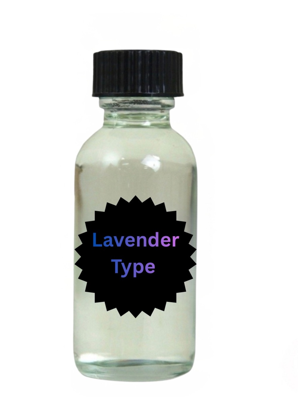 Lavender 1 Oz Fragrance Oil in a Glass Bottle